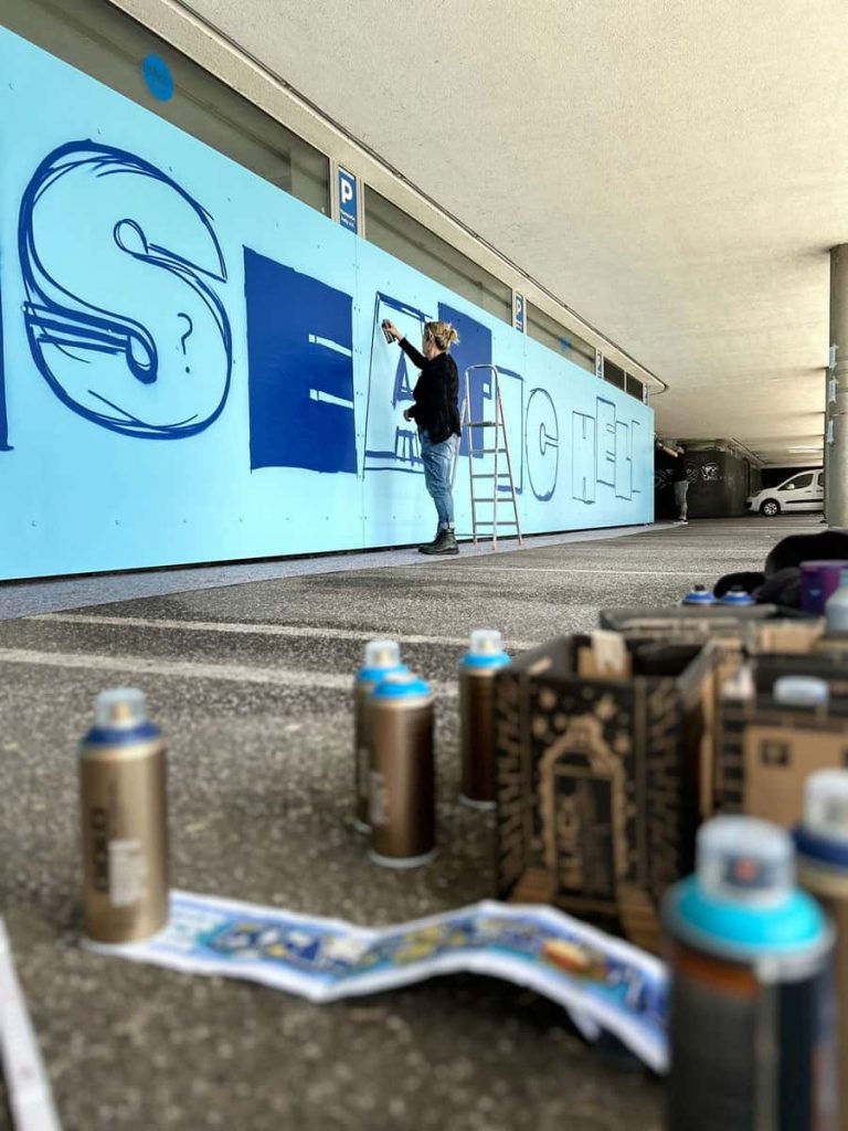 Hanseatic Help Fassadengestaltung Work in Progress