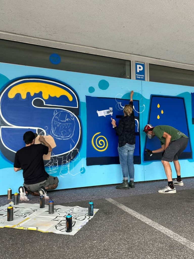 Hanseatic Help Fassadengestaltung Work in Progress