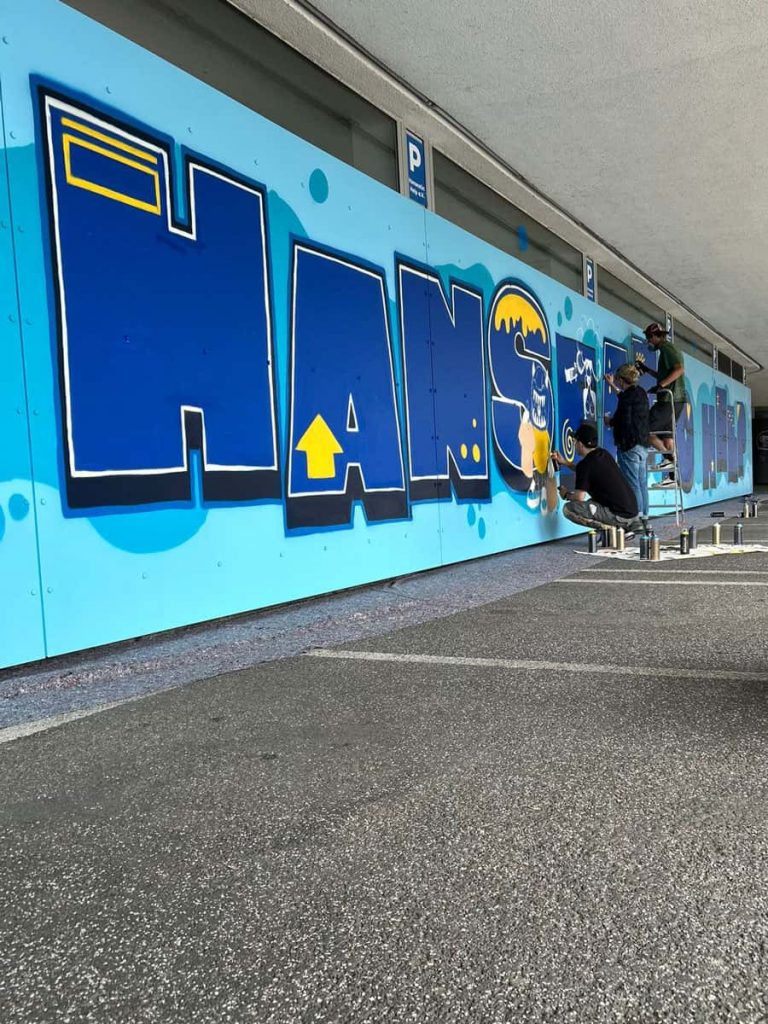 Hanseatic Help Fassadengestaltung Work in Progress