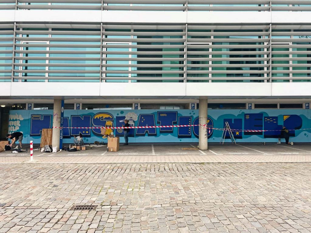 Hanseatic Help Fassadengestaltung Work in Progress